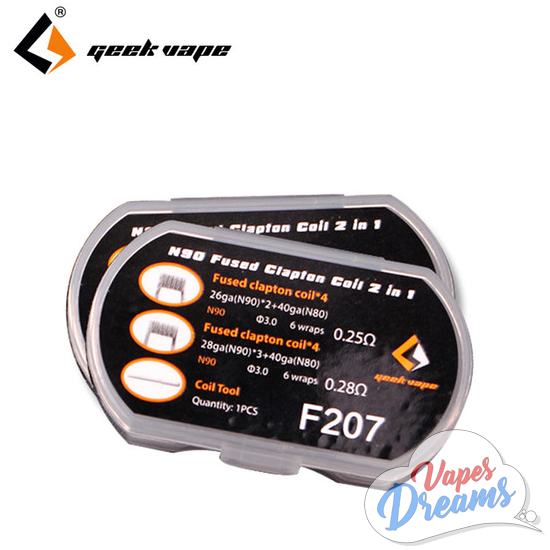 GeekVape N90 Fused Clapton Coil 2 in 1 (F207)