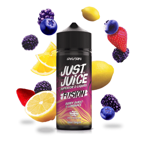 Just Juice Fusion 100ml Shortfill - Berry Burst & Lemonade