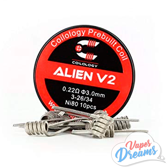 Coilology Prebuilt Coil Alien V2 Ni80