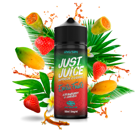 Just Juice Exotics Fruits 100ml Shortfill - Strawberry & Curuba