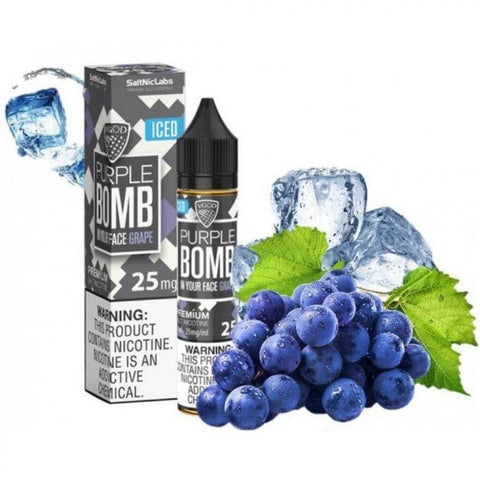 VGOD Salt - Purple Bomb Iced