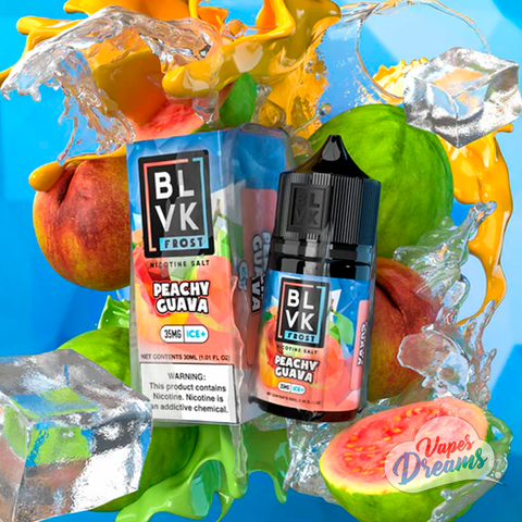 BLVK Salt - Frost Peachy Guava