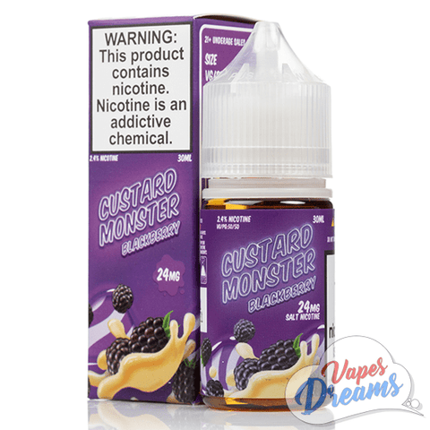 Custard Monster Salt - Blackberry