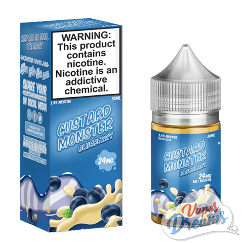 Custard Monster Salt - Blueberry