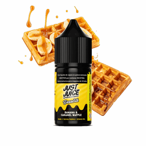 Just Juice Salt - Dessert Banana & Caramel Waffle