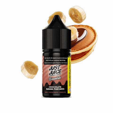Just Juice Salt - Dessert Chocolate Banana Pancakes
