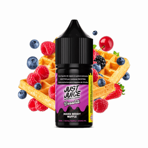 Just Juice Salt - Dessert Mixed Berry Waffle