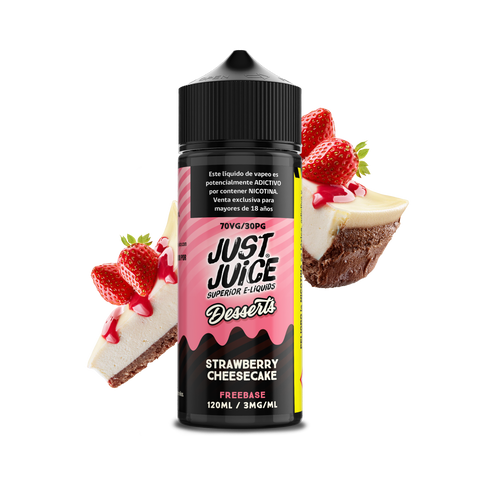 Just Juice Dessert Strawberry Cheesecake 120ml