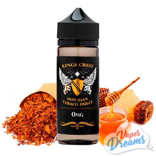 Kings Crest Don Juan Tabaco Dulce 120Ml | Líquido para Vapear