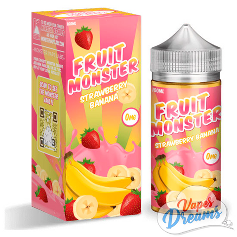 Fruit Monster Strawberry Banana 100ml