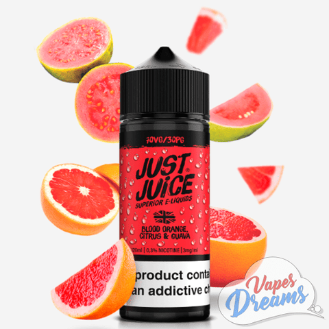 Just Juice Blood Orange Citrus &amp; Guava 120ml