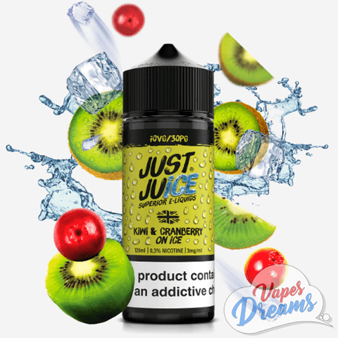 Just Juice Kiwi & Cranberry on ICE 120ml