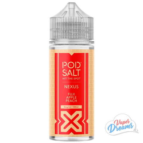 Pod Salt Nexus 100ml Shortfill - Fuji pear peach