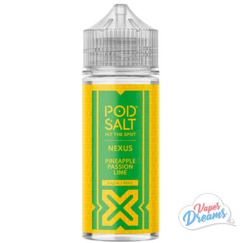 Pod Salt Nexus 100ml Shortfill - Pineapple Passion Lime