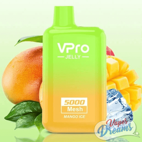 POD Desechable VPro Jelly 5k Puff - Mango Ice